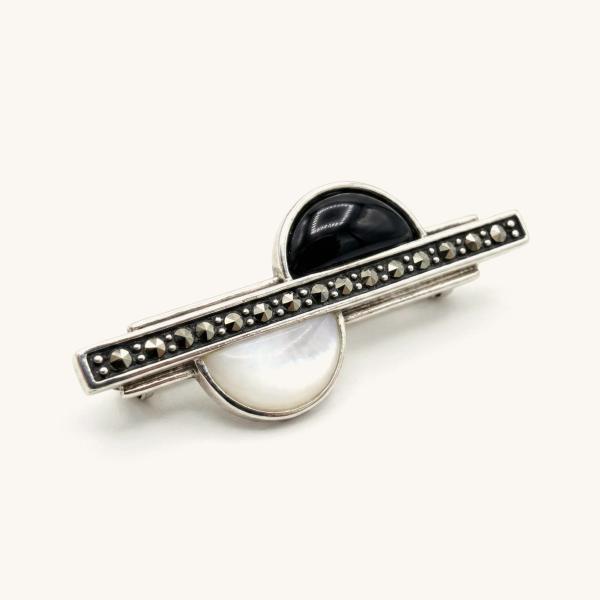 vintage-vintage-brooch-sterling-silver-black-onyx-b0799d
