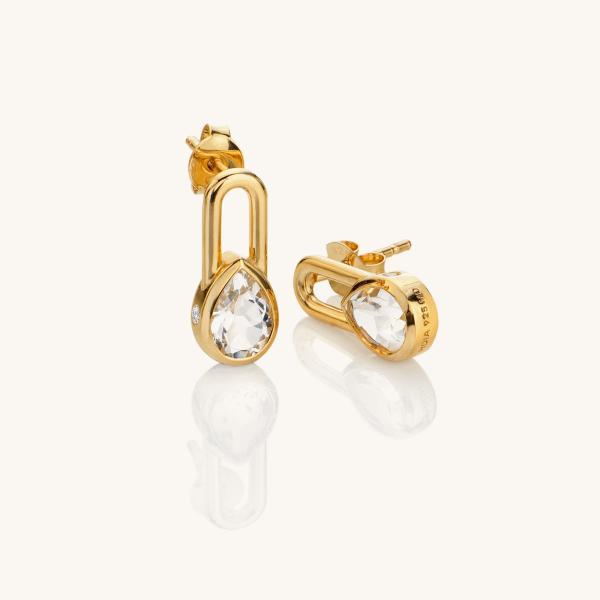 jewellery-earring-drop-earring-18ct-yellow-gold-plated-white-topaz-d464ba