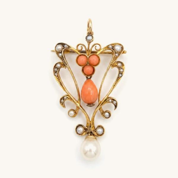 vintage-vintage-brooch-yellow-gold-coral-e6eed4