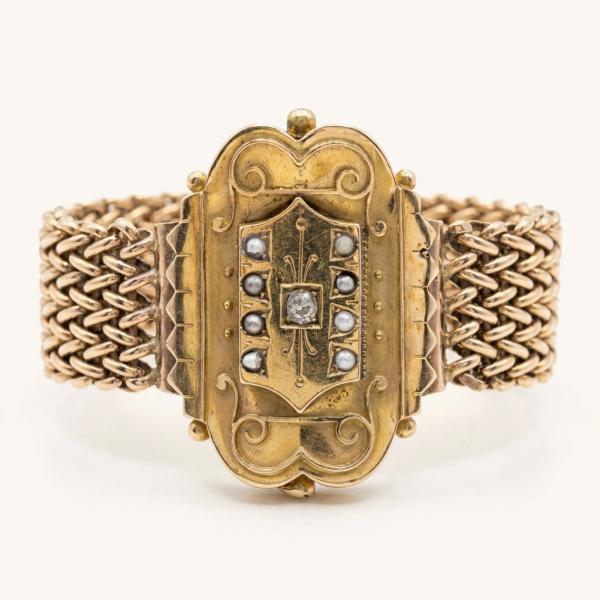 vintage-vintage-bracelet-yellow-gold-natural-diamond-587823