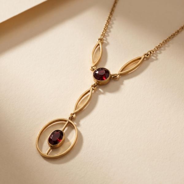 vintage-vintage-necklace-yellow-gold-garnet-b028e4