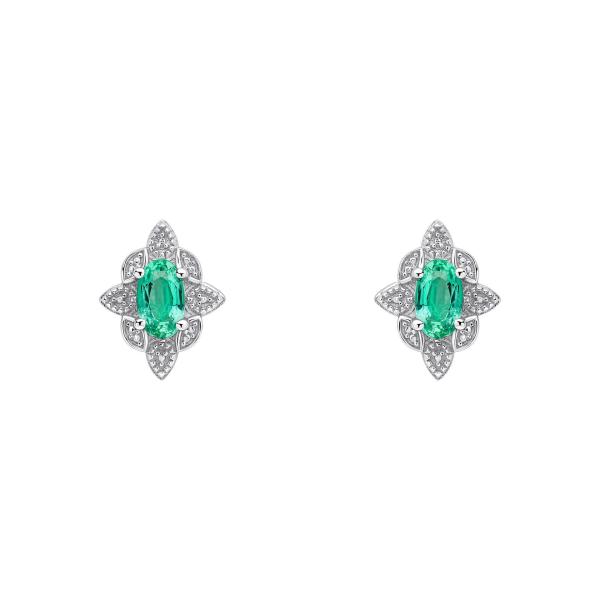 jewellery-earring-stud-earring-9ct-white-gold-emerald-s85c075