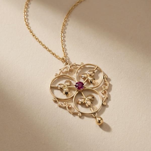 vintage-vintage-necklace-9ct-yellow-gold-garnet-ge73420