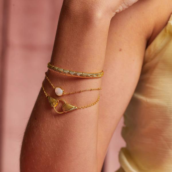 jewellery-bracelet-chain-bracelet-18ct-yellow-gold-plated-pearl-e3eef9