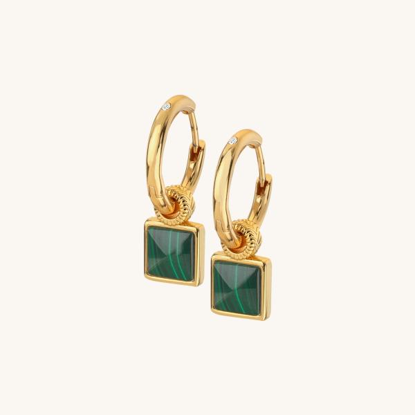 jewellery-earring-hoop-earring-18k-yellow-gold-plated-malachite-db61dd