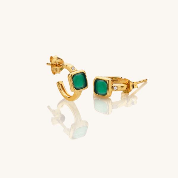 jewellery-earring-stud-earring-18ct-yellow-gold-plated-green-agate-256edd