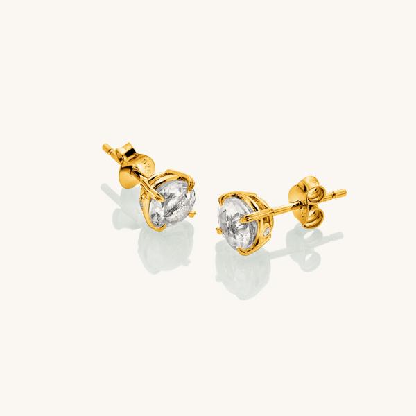 jewellery-earring-stud-earring-18ct-yellow-gold-plated-white-topaz-557649