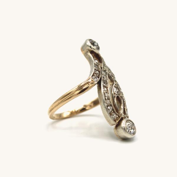 vintage-ring-yellow-gold-natural-diamond-2717ea