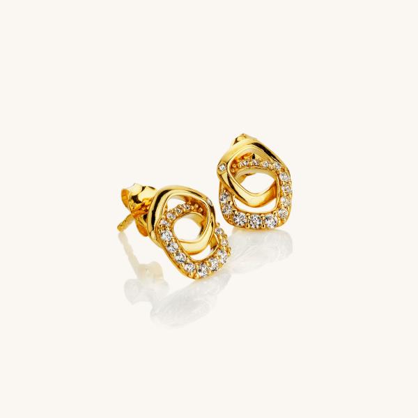jewellery-earring-stud-earring-18ct-yellow-gold-plated-white-topaz-f1a7f4