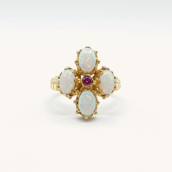 vintage-ring-statement-ring-yellow-gold-ruby-b43714