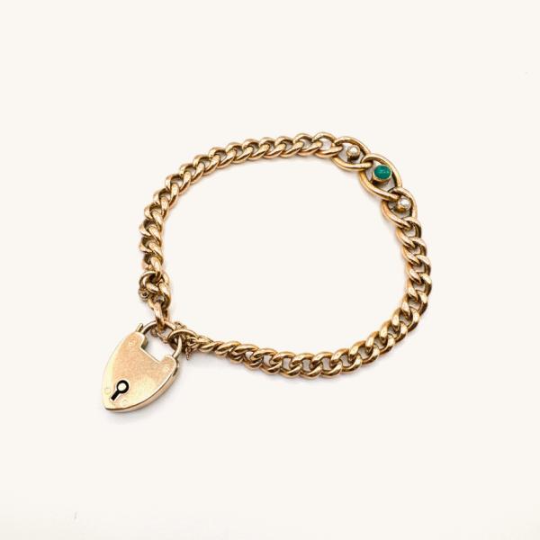 vintage-bracelet-chain-bracelet-rose-gold-pearl-b88067
