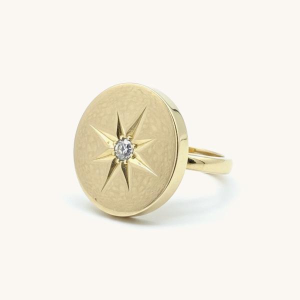 vintage-ring-statement-ring-yellow-gold-natural-diamond-131f97