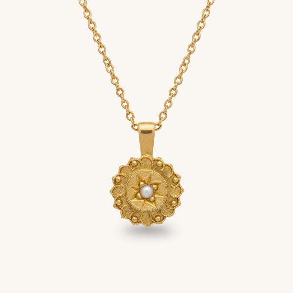 vintage-necklace-pendant-necklace-yellow-gold-pearl-49a74d