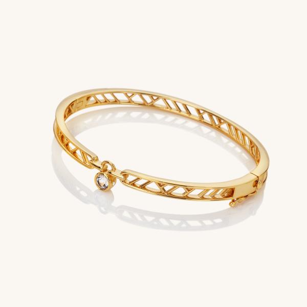 jewellery-bracelet-bangle-18ct-yellow-gold-plated-white-topaz-133586