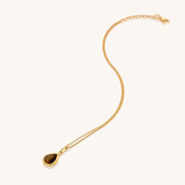 jewellery-necklace-pendant-necklace-18ct-yellow-gold-plated-tigers-eye-61a264