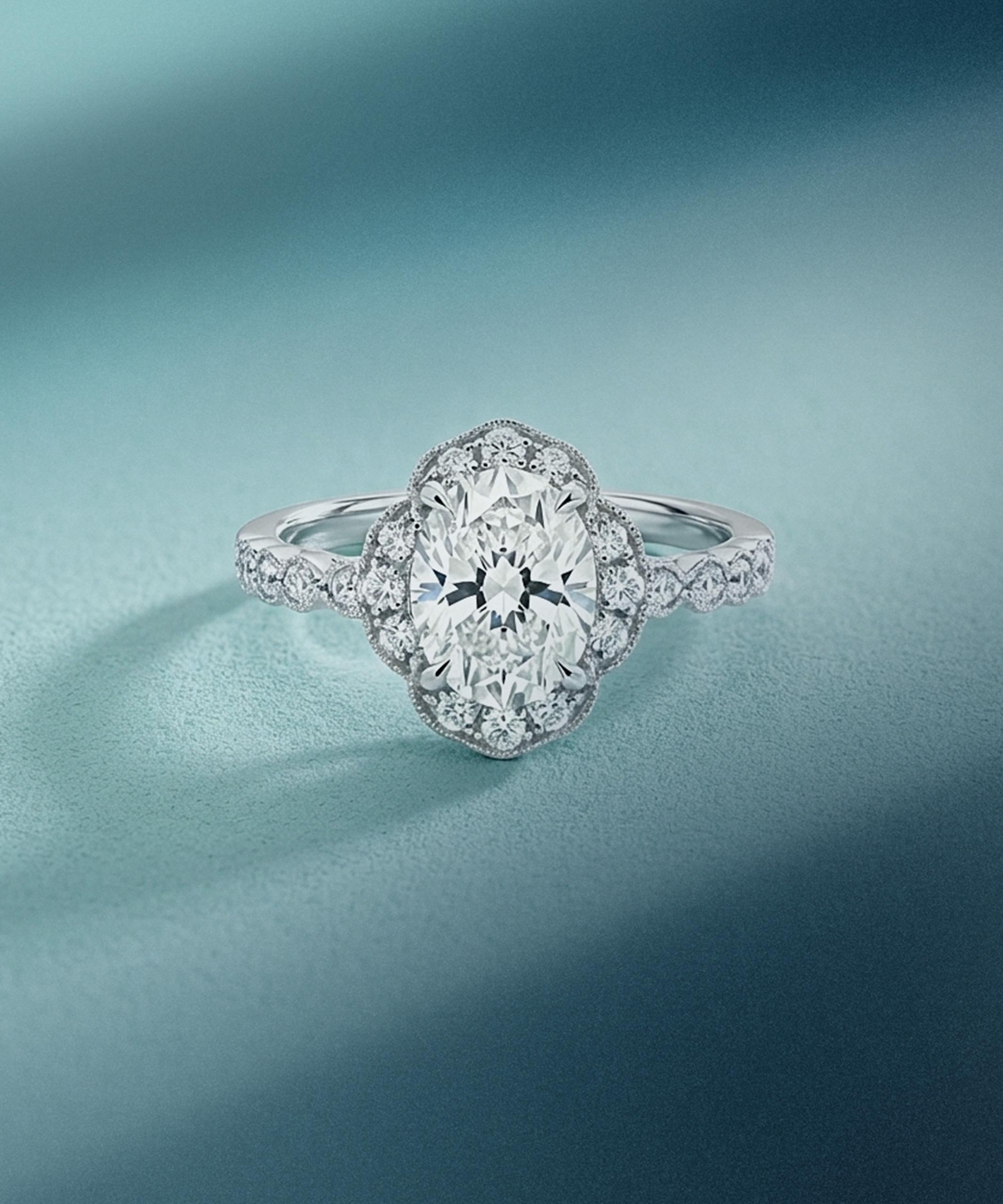 A considered edit of vintage engagement rings